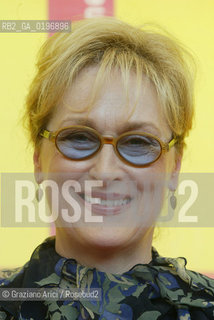 02_09_04 VENICE - 61¡ FILM FESTIVAL - FILM THE MANCHURIAN CANDIDATE. THE ACTRESS MERYL STREEP. ©Graziano Arici/Rosebud2 CINEMA