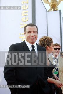 02_09_04 VENICE - 61¡ FILM FESTIVAL - FILM A LOVE SONG FOR BOBBY LONG. THE ACTOR JOHN TRAVOLTA .©Graziano Arici/Rosebud2 CINEMA