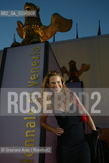 02_09_04 VENICE - 61¡ FILM FESTIVAL - THE ACTRESS IVONNE SCIO .©Graziano Arici/Rosebud2 CINEMA