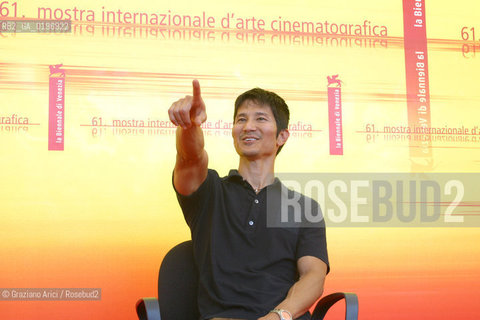 03_09_04 VENICE - 61¡ FILM FESTIVAL - FILM MYSTERIOUS SKIN. THE DIRECTOR GREGG ARAKI .©Graziano Arici/Rosebud2 CINEMA