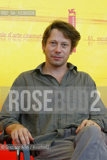 03_09_04 VENICE - 61¡ FILM FESTIVAL - FILM ROIS ET REINE. THE ACTOR MATHIEU AMALRIC.©Graziano Arici/Rosebud2 CINEMA