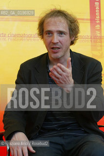 03_09_04 VENICE - 61¡ FILM FESTIVAL - FILM ROIS ET REINE. THE DIRECTOR  ARNAUD DESPLECHIN.©Graziano Arici/Rosebud2 CINEMA