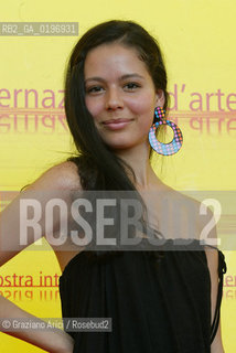 03_09_04 VENICE - 61¡ FILM FESTIVAL - FILM PERDER ES CUESTION DE METODO. THE ACTRESS MARTINA GARCIA .©Graziano Arici/Rosebud2 CINEMA