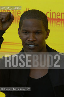 03_09_04 VENICE - 61¡ FILM FESTIVAL - FILM COLLATERAL. THE ACTOR JAMIE FOXX.©Graziano Arici/Rosebud2 CINEMA