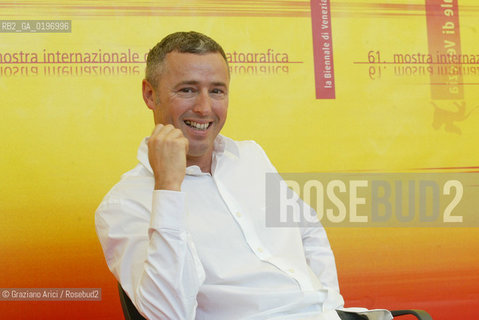 04_09_04 VENICE - 61¡ FILM FESTIVAL - FILM LES REVENANTS. THE DIRECTOR ROBIN CAMPILLO .©Graziano Arici/Rosebud2 CINEMA