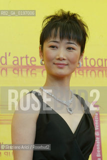 04_09_04 VENICE - 61¡ FILM FESTIVAL - FILM SHIJIE.  THE ACTRESS ZHAO TAO  ..©Graziano Arici/Rosebud2 CINEMA