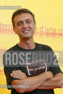 04_09_04 VENICE - 61¡ FILM FESTIVAL - FILM LAVORARE CON LENTEZZA RADIO ALICE 100.6 MHZ. THE DIRECTOR GUIDO CHIESA .©Graziano Arici/Rosebud2 CINEMA