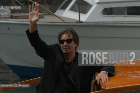 04_09_04 VENICE - 61¡ FILM FESTIVAL - FILM THE MERCHANT OF VENICE. AL PACINO.©Graziano Arici/Rosebud2 CINEMA