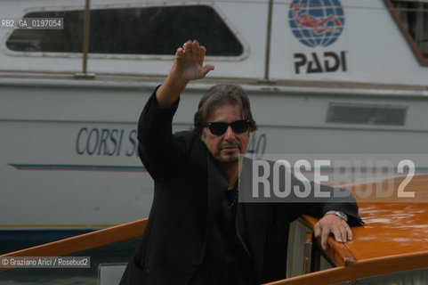 04_09_04 VENICE - 61¡ FILM FESTIVAL - FILM THE MERCHANT OF VENICE. AL PACINO.©Graziano Arici/Rosebud2 CINEMA