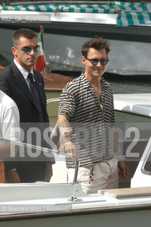 04_09_04 VENICE - 61¡ FILM FESTIVAL - FILM FINDING NEVERLAND. JOHNNY DEPP.©Graziano Arici/Rosebud2 CINEMA