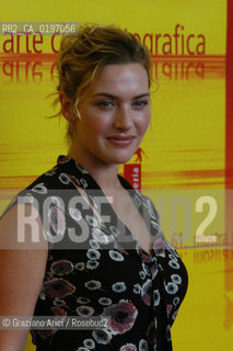 04_09_04 VENICE - 61¡ FILM FESTIVAL - FILM FINDING NEVERLAND. THE ACTRESS KATE WINSLET.©Graziano Arici/Rosebud2 CINEMA
