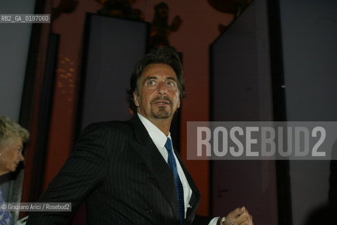 04_09_04 VENICE 61¡ FILM FESTIVAL - THE ACTOR AL PACINO FILM THE MERCHANT OF VENICE .©Graziano Arici/Rosebud2 CINEMA