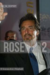 04_09_04 VENICE 61¡ FILM FESTIVAL - THE ACTOR AL PACINO FILM THE MERCHANT OF VENICE .©Graziano Arici/Rosebud2 CINEMA