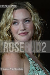 04_09_04 VENICE 61¡ FILM FESTIVAL - THE ACTRESS KATE WINSLET.©Graziano Arici/Rosebud2 CINEMA