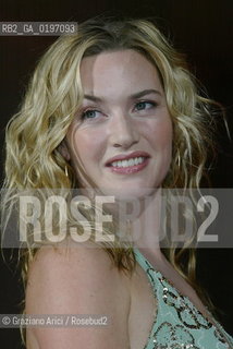 04_09_04 VENICE 61¡ FILM FESTIVAL - THE ACTRESS KATE WINSLET.©Graziano Arici/Rosebud2 CINEMA