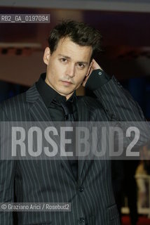 04_09_04 VENICE 61¡ FILM FESTIVAL - THE ACTOR JONNY DEPP.©Graziano Arici/Rosebud2 CINEMA