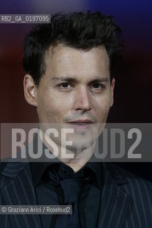 04_09_04 VENICE 61¡ FILM FESTIVAL - THE ACTOR JONNY DEPP.©Graziano Arici/Rosebud2 CINEMA