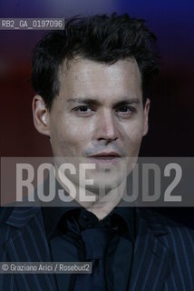 04_09_04 VENICE 61¡ FILM FESTIVAL - THE ACTOR JONNY DEPP.©Graziano Arici/Rosebud2 CINEMA