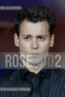 04_09_04 VENICE 61¡ FILM FESTIVAL - THE ACTOR JONNY DEPP.©Graziano Arici/Rosebud2 CINEMA