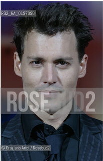 04_09_04 VENICE 61¡ FILM FESTIVAL - THE ACTOR JONNY DEPP.©Graziano Arici/Rosebud2 CINEMA