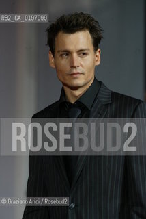 04_09_04 VENICE 61¡ FILM FESTIVAL - THE ACTOR JONNY DEPP.©Graziano Arici/Rosebud2 CINEMA