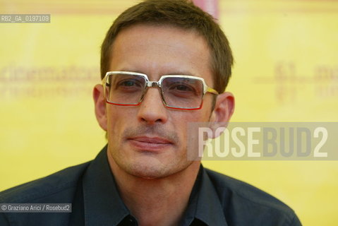 05_09_04 VENICE 61¡ FILM FESTIVAL - FILM AGNES UND SEINE BRUDER. THE DIRECTOR OSKAR ROEHLER.©Graziano Arici/Rosebud2 CINEMA