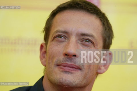 05_09_04 VENICE 61¡ FILM FESTIVAL - FILM AGNES UND SEINE BRUDER. THE DIRECTOR OSKAR ROEHLER.©Graziano Arici/Rosebud2 CINEMA