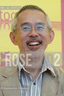 05_09_04 VENICE 61¡ FILM FESTIVAL - FILM HARU NO UGOKU SHIRO. THE PRODUCER TOSHIO SUZUKI.©Graziano Arici/Rosebud2 CINEMA