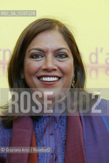 05_09_04 VENICE 61¡ FILM FESTIVAL - FILM VANITY FAIR. THE DIRECTOR MIRA NAIR.©Graziano Arici/Rosebud2 CINEMA