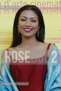 05_09_04 VENICE 61¡ FILM FESTIVAL - FILM PUTERI GUNUNG LEDANG. THE ACTRESS PRINCESS TIARA JACQUELINA .©Graziano Arici/Rosebud2 CINEMA