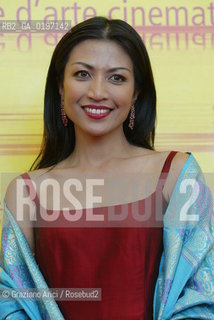 05_09_04 VENICE 61¡ FILM FESTIVAL - FILM PUTERI GUNUNG LEDANG. THE ACTRESS PRINCESS TIARA JACQUELINA .©Graziano Arici/Rosebud2 CINEMA