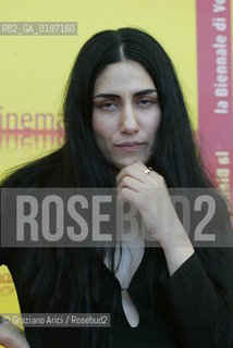 06_09_04 VENICE 61¡ FILM FESTIVAL - FILM VE LAKACHTA LECHA ISHA. THE DIRECTOR AND ACTRESS RONIT ELKABETZ..©Graziano Arici/Rosebud2