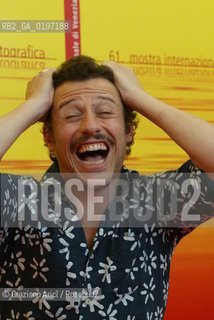 06_09_04 VENICE 61¡ FILM FESTIVAL - FILM OVUNQUE SEI. THE ACTOR STEFANO ACCORSI.©Graziano Arici/Rosebud2