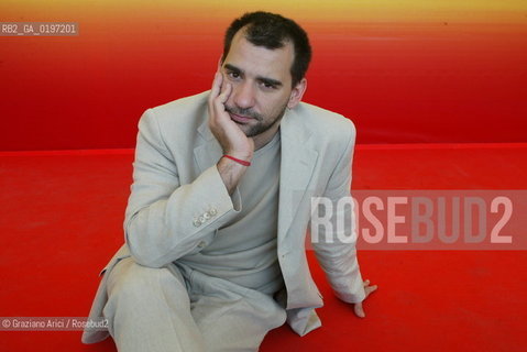 06_09_04 VENICE 61¡ FILM FESTIVAL - FILM FAMILIA RODANTE. THE DIRECTOR PABLO TRAPERO.©Graziano Arici/Rosebud2
