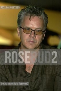 06/09/04 VENICE - 61¡ VENICE FILM FESTIVAL - NO GLOBAL BEACH :  THE DIRECTOR TIM ROBBINS ©Graziano Arici/Rosebud2 CINEMA