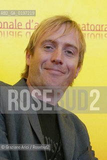 07_09_04 VENICE 61¡ FILM FESTIVAL - FILM ENDURING LOVE. THE ACTOR RHYS IFANS.©Graziano Arici/Rosebud2 CINEMA