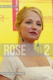 07_09_04 VENICE 61¡ FILM FESTIVAL - FILM  PALINDROMES. THE ACTRESS ELLEN BARKIN.©Graziano Arici/Rosebud2 CINEMA