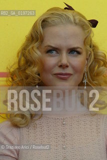 08_09_04 VENICE 61¡ FILM FESTIVAL - FILM BIRTH. THE ACTRESS NICOLE KIDMAN..©Graziano Arici/Rosebud2 CINEMA