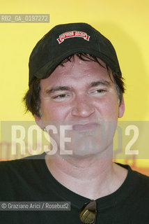 07_09_04 VENICE 61° FILM FESTIVAL - THE DIRECTOR QUENTIN TARANTINO .©Graziano Arici/Rosebud2 CINEMA