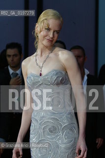 08_09_04 VENICE 61st FILM FESTIVAL - FILM BIRTH. THE ACTRESS NICOLE KIDMAN.©Graziano Arici/Rosebud2 CINEMA