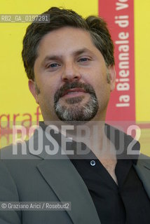 09_09_04 VENICE 61st FILM FESTIVAL - FILM CRIMINAL. THE DIRECTOR GREGORY JACOBS.©Graziano Arici/Rosebud2 CINEMA