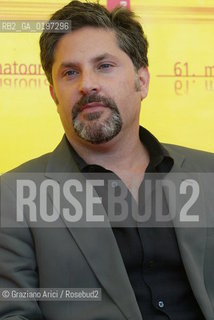 09_09_04 VENICE 61st FILM FESTIVAL - FILM CRIMINAL. THE DIRECTOR GREGORY JACOBS.©Graziano Arici/Rosebud2 CINEMA