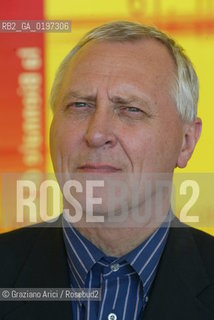 09_09_04 VENICE 61st FILM FESTIVAL - FILMTHE TULSE LUPER SUITCASES. PART THREE: FROM SARK TO FINISH. THE DIRECTOR PETER GREENAWAY.©Graziano Arici/Rosebud2 CINEMA