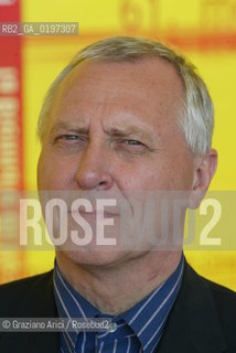 09_09_04 VENICE 61st FILM FESTIVAL - FILMTHE TULSE LUPER SUITCASES. PART THREE: FROM SARK TO FINISH. THE DIRECTOR PETER GREENAWAY.©Graziano Arici/Rosebud2 CINEMA