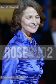 09_09_04 VENICE 61st FILM FESTIVAL - THE ACTRESS OF LE CHIAVI DI CASA, CHARLOTTE RAMPLING.©Graziano Arici/Rosebud2 CINEMA