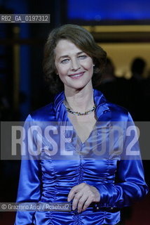 09_09_04 VENICE 61st FILM FESTIVAL - THE ACTRESS OF LE CHIAVI DI CASA, CHARLOTTE RAMPLING.©Graziano Arici/Rosebud2 CINEMA