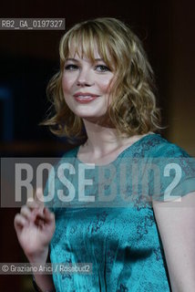 09_09_04 VENICE 61st FILM FESTIVAL - FILM THE FILM LAND OF PLENTY. THE ACTRESS MICHELLE WILLIAMS.©Graziano Arici/Rosebud2 CINEMA