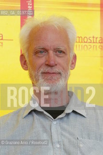10_09_04 VENICE 61st FILM FESTIVAL - FILM HOME COMING. THE DIRECTOR JON JOST.©Graziano Arici/Rosebud2 CINEMA