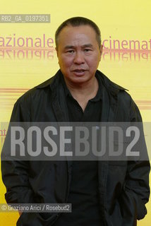 10_09_04 VENICE 61st FILM FESTIVAL - FILM KOHI JIKOU. THE DIRECTOR HOU HSIAO-HSIEN.©Graziano Arici/Rosebud2 CINEMA