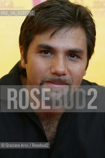 10_09_04 VENICE 61st FILM FESTIVAL - FILM OCCHI DI CRISTALLO.  THE DIRECTOR EROS PUGLIELLI.©Graziano Arici/Rosebud2 CINEMA